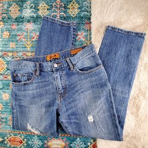 Seven 7 Boyfriend Distressed Crop 25